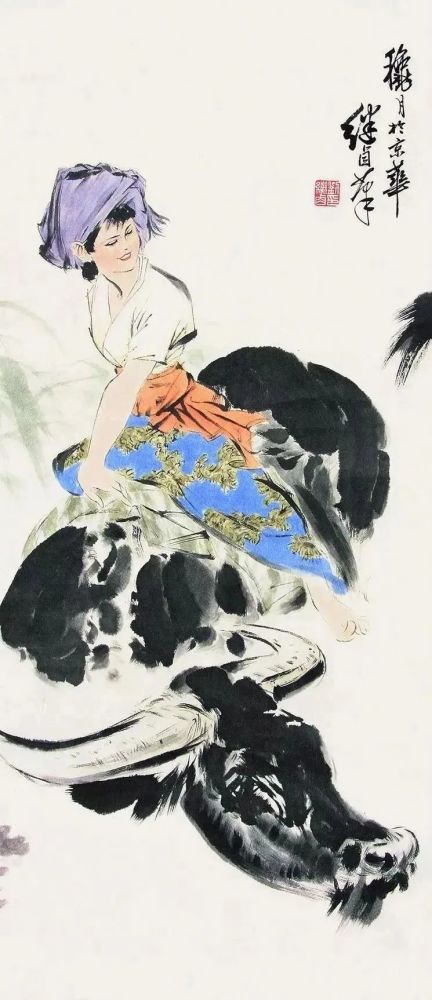 大师刘继卣画的牛,真牛!