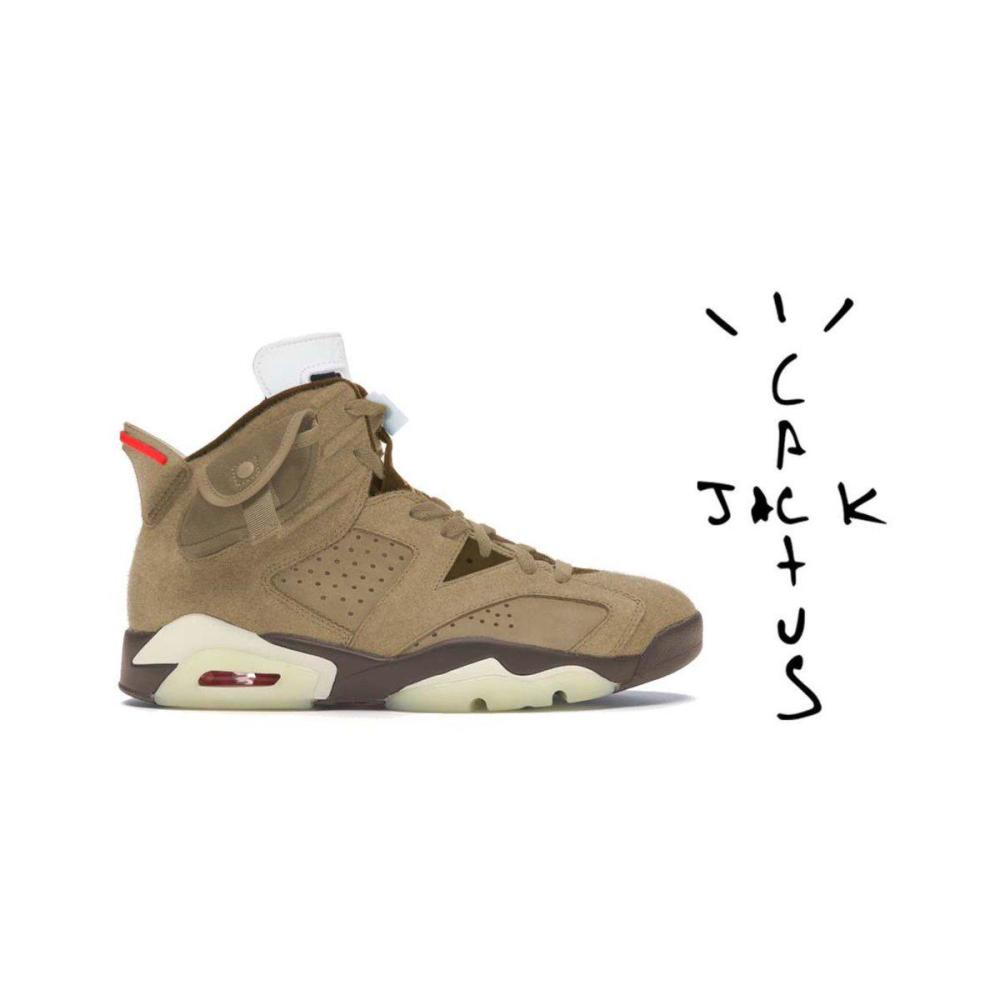 travis scott x aj6 俏皮鬼脸彰显独特品味