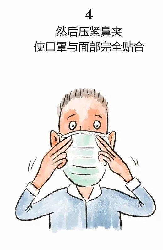 【疫情防控小知识】看漫画,学习如何正确戴口罩防病毒