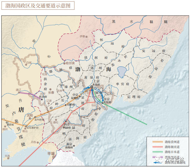 渤海国行政管理体系