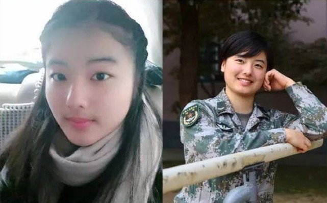 入伍前后的对比照:原来当兵真的可以"变酷"