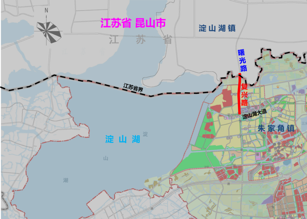 为青浦和昆山两地居民的交通出行提供了便利,这也是继盈淀路,东航路