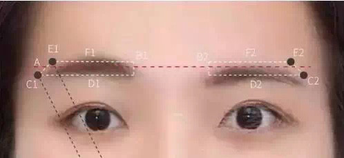 【眉形设计】调整对称度技巧