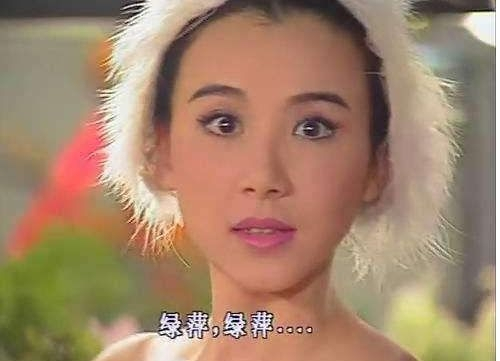 刚出道不久, 萧蔷就被当地的民众票选成为了"台湾第一美女".