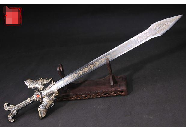 中国5大名剑:干将莫邪仅排第二,第1被誉"千古第一剑"