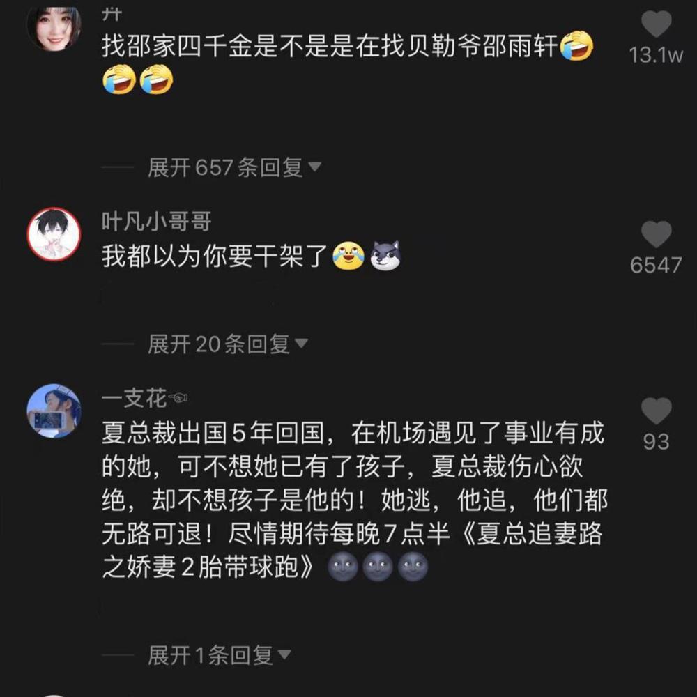 邵雨轩继承"家产",梅大公子公开寻找邵家四千金,网友