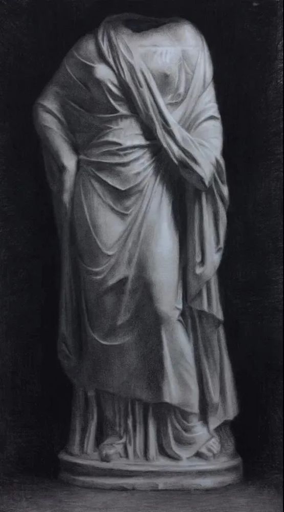 佛罗伦萨美术学院学生石膏像,素描和油画作品