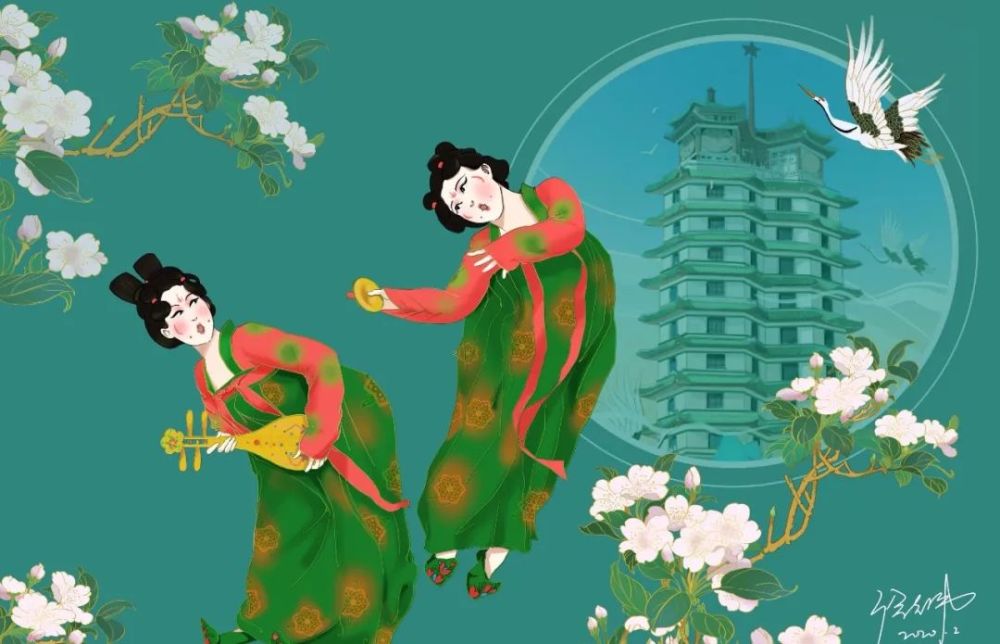 头像| 唐宫夜宴小姐姐头像 壁纸