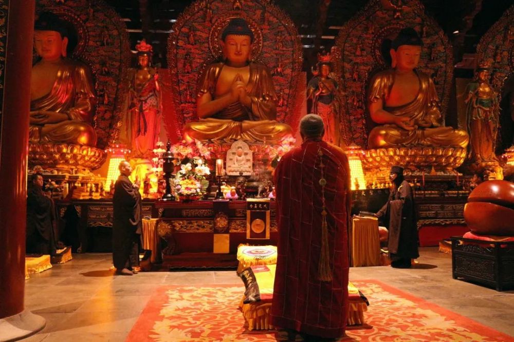 五台山大圣竹林寺辛丑年正月十五请职