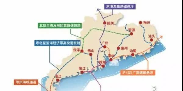 磁悬浮时代来临?广东公布我国两条磁悬浮线路,长度达3700公里