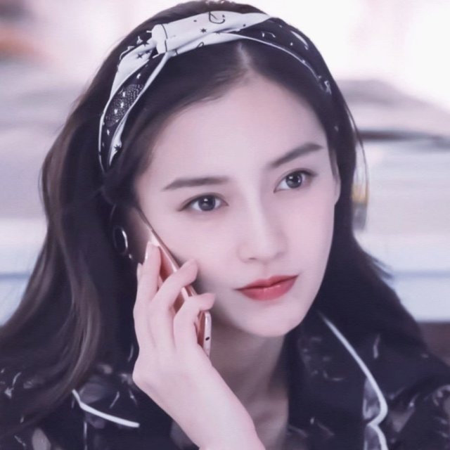 杨颖头像合集|少女感十足