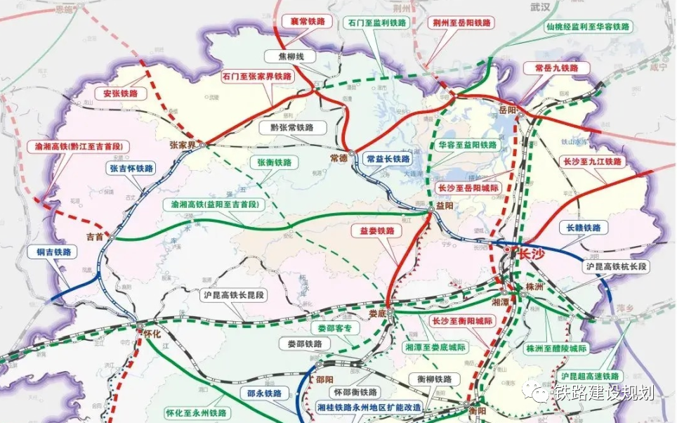 中铁四院中标长沙至九江铁路规划研究争取纳入十四五铁路规划