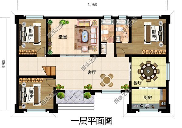 农村想建房子怎样设计好看?户型佳接地气,回村盖房合适