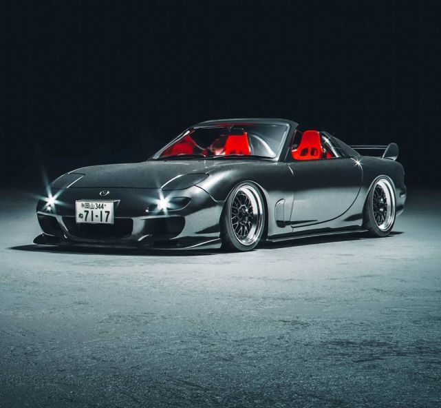 漂亮的barchetta,马自达rx-7,日系经典跑车