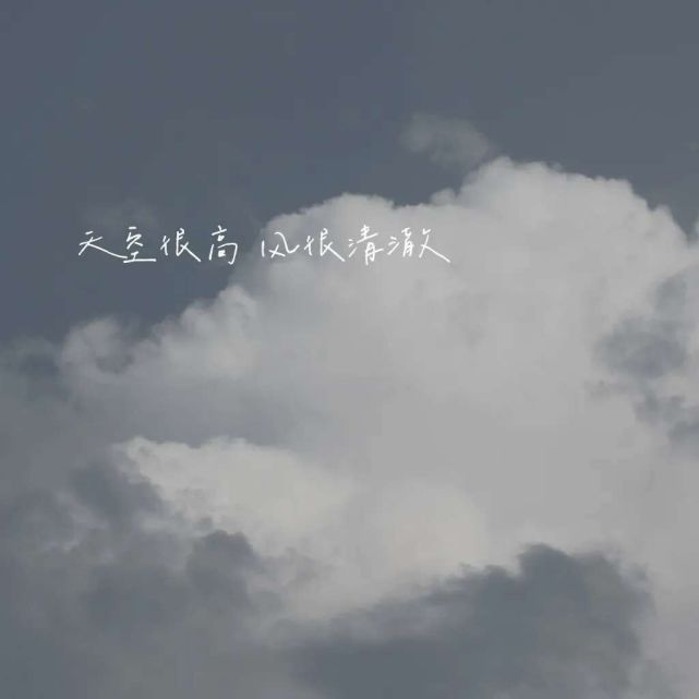 温柔且干净的高质量短句