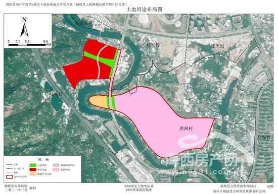 闽侯上街宣布征地3078亩