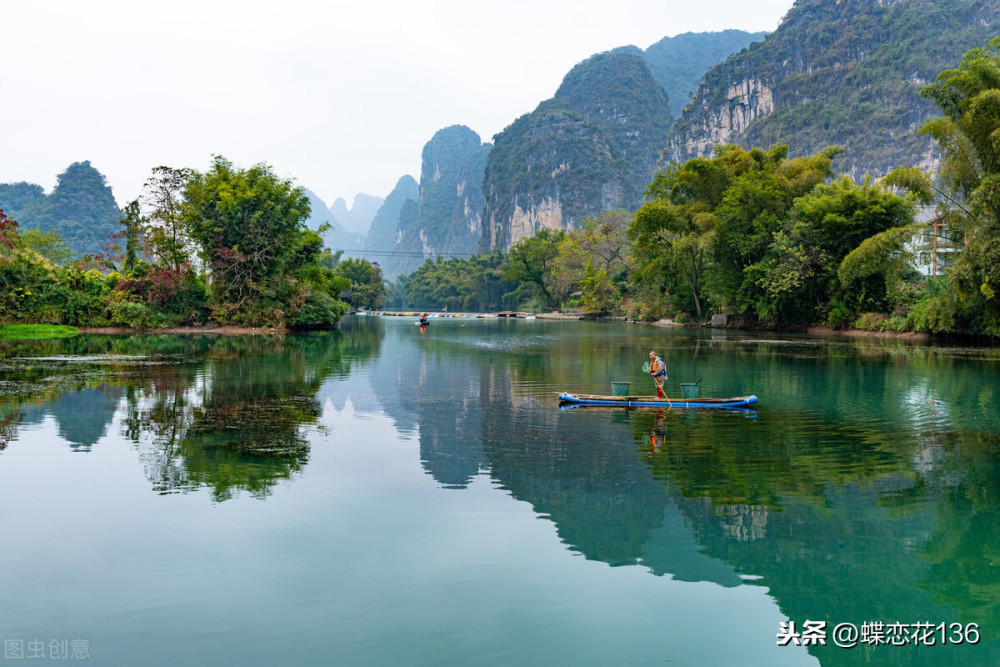 阳朔山水甲桂林,阳朔之精华:遇龙河