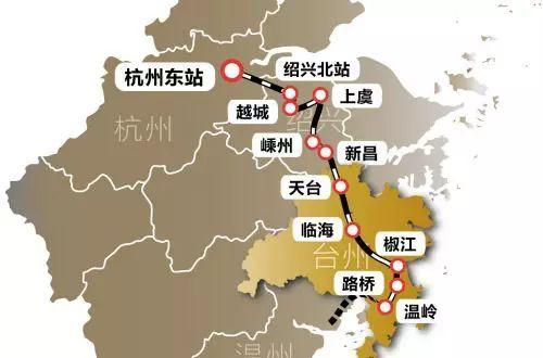 今天小编想要给你介绍一条在浙江很重要的两条高铁线路,它们在浙江