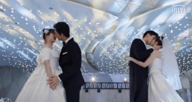 杨紫李现胡一天李一桐婚纱照流出两位新娘对比过于明显了
