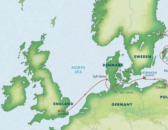 运河名叫基尔运河,又叫北海波罗的海运河,西南起于易北河口的布伦斯