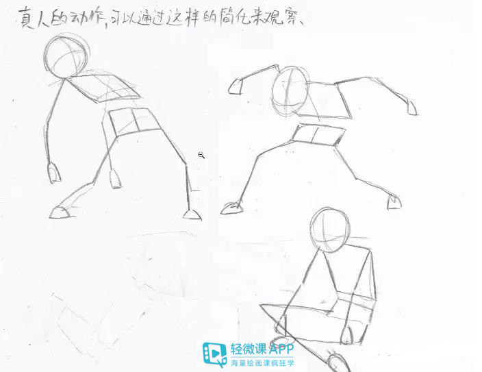 怎么画好漫画人物人体?人体要把握重心