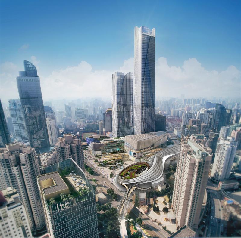徐汇2021重大项目发布,传媒港地下"九宫格"竣工,徐家汇连廊二期开工