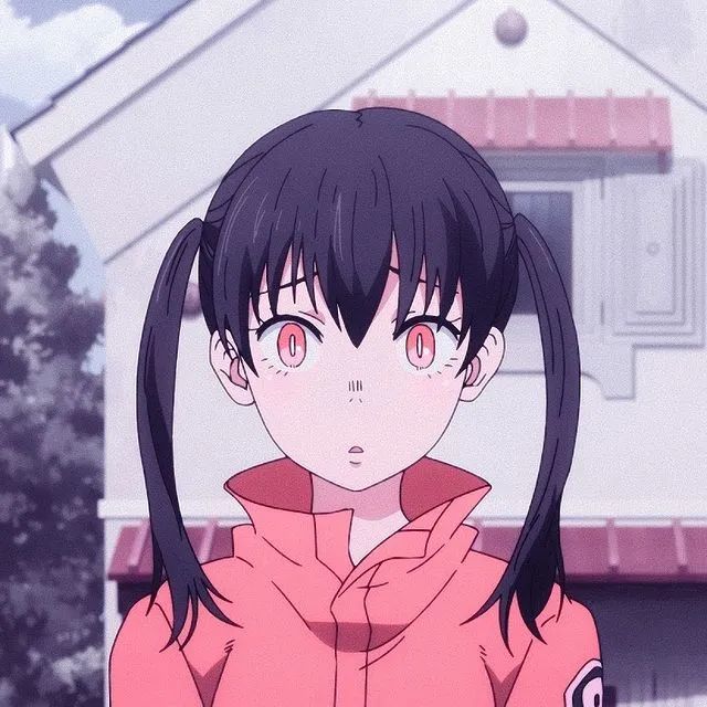 【第196期】动漫女头:炎炎消防队 环古达 无水印女生头像