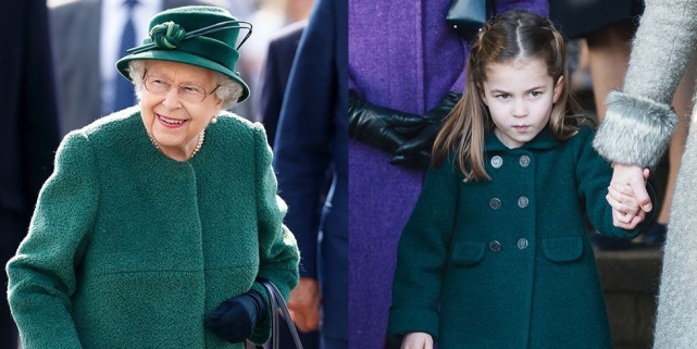 夏洛特公主与英国女王长得到底有多像?这组绝版老照片足以见证