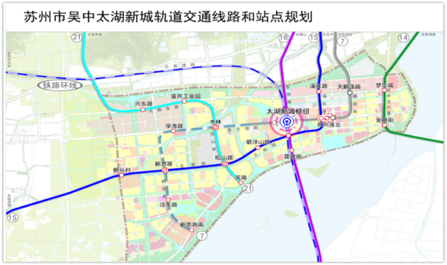 官方猛料!吴中太湖新城曝出大规划!5条地铁 1条铁路,未来交通要上天.