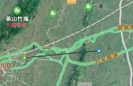 璧山正兴机场位置确定?怎么这样