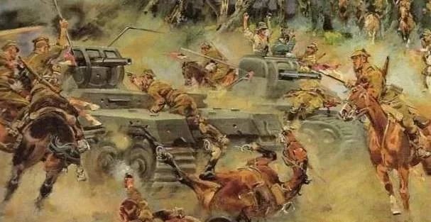 回顾二战中的"波兰闪电战"被称为,坦克与骑兵的较量!