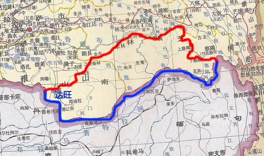 二,西段阿克赛钦,班公湖和巴里加斯地区 ,侵占我国3.