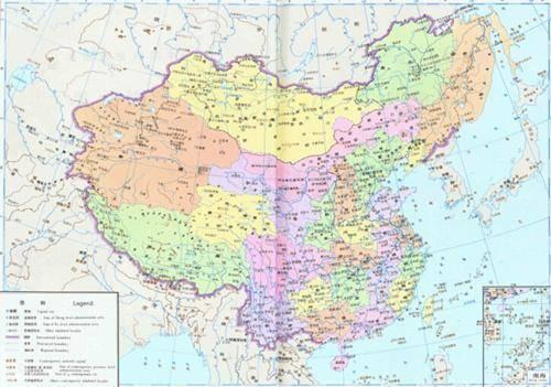 清朝中国人口_中国人口分布图