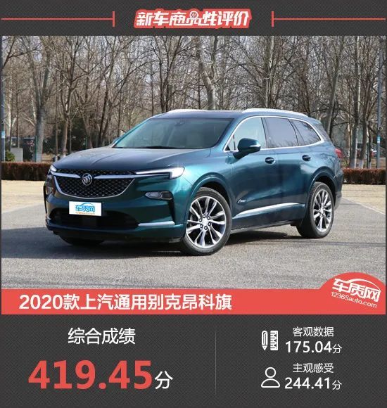 2020款别克昂科旗新车商品性评价