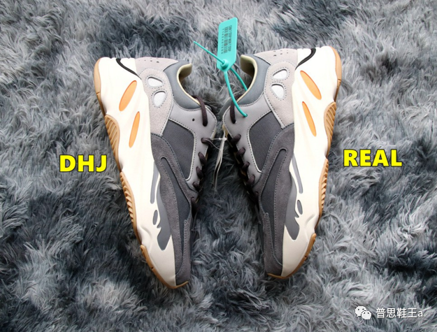 yeezy700真假对比,千万别穿假椰子700 yeezy700磁铁如何看真假 椰子700v2磁铁真假对比