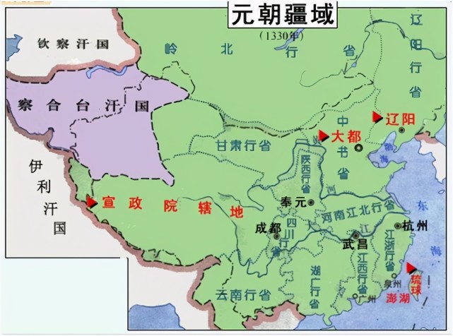 古代中国什么时期领土面积最大?