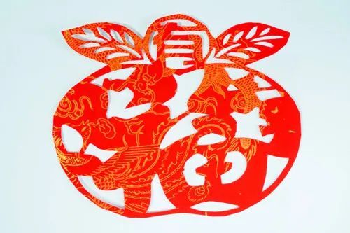 【民间艺术】剪纸送福