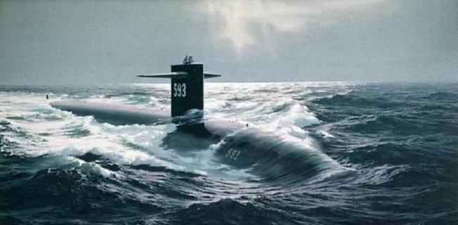 为何美国长尾鲨号核潜艇会横尸海底世界第一艘沉没的核潜艇