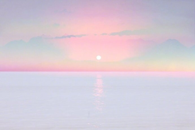 治愈系彩虹背景图,小确幸满满