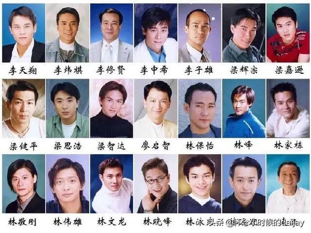 tvb的这些男演员,你是否都认识,还是都能叫出他们的名字