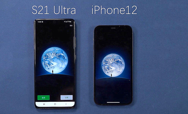 三星s21u对比iphone12反应速度:赢了软件,输了游戏!