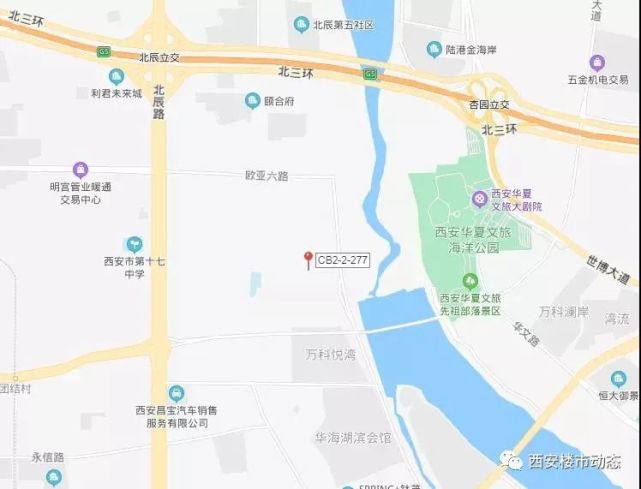 2021年春节刚过,西安曲江上和置业有限公司以 楼面地价23552元/㎡摘得