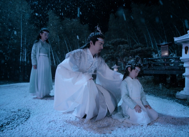 《陈情令》三场雪戏对蓝湛有什么重要意义?如玉公子,蜕变有风姿