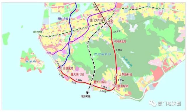 截止2021年7月!厦门地铁实现"三向跨岛" 9号线快速推动!