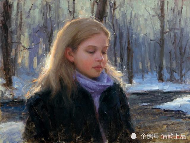 美国画家人物油画作品欣赏
