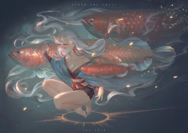 【作品欣赏】浓郁的国风玄幻气息,画风太棒了!