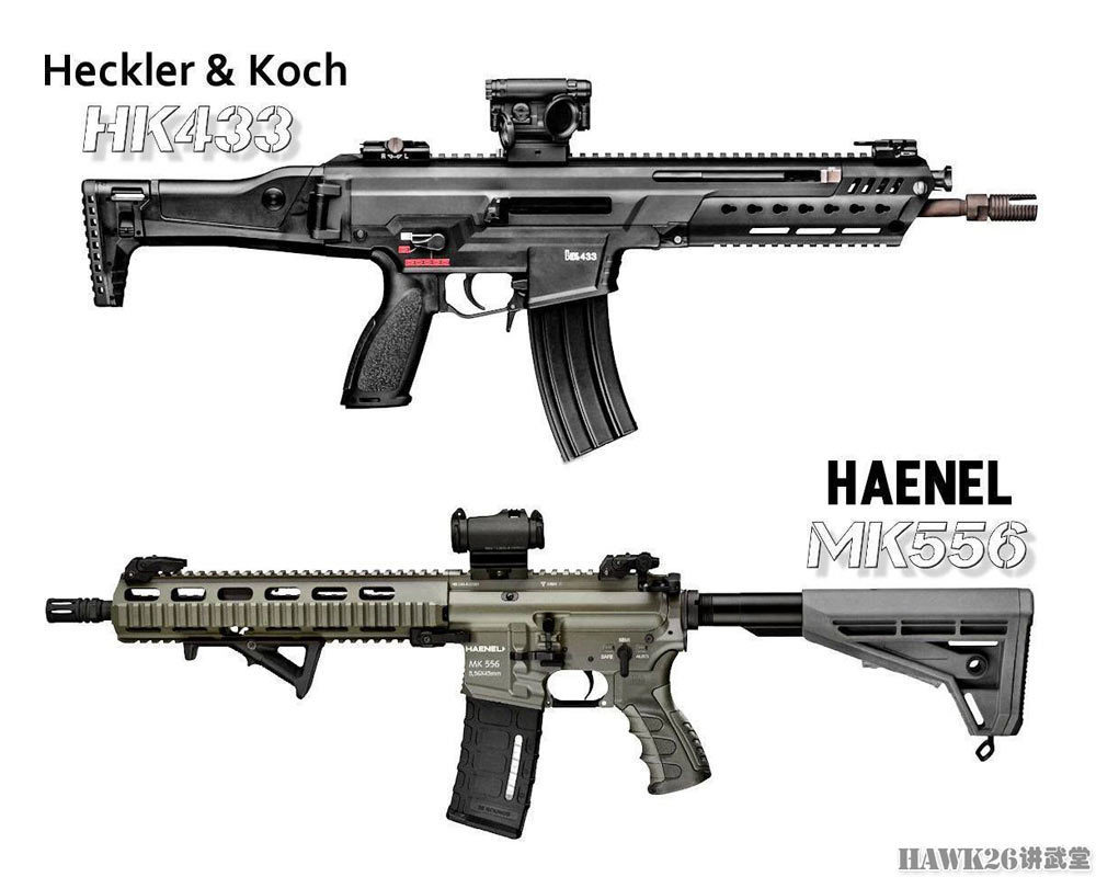 德军选定hk416 a8?德国下一代步枪又有新剧情 黑克勒
