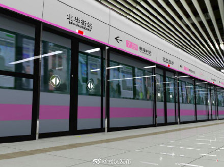 今起晚高峰武汉地铁2号线行车间隔缩至36分钟