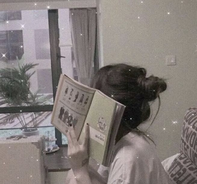 粉丝求图:0304书本挡脸学习女生头像