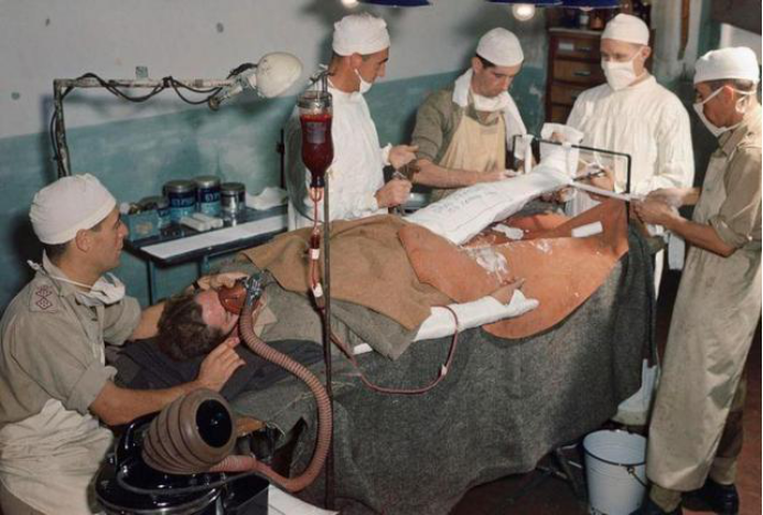 二战时,美国大兵被日本军活体解剖,做海水替代血液的实验